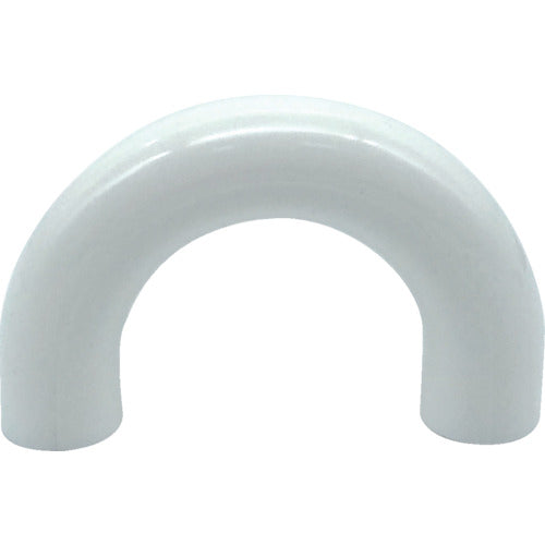 TRUSCO round bar handle PS resin white total length 45mm total height 28mm pitch 35mm pilot hole depth 15 (B1 truss tapping screw 4x30 2 pieces included) MAPS-35W 1 piece