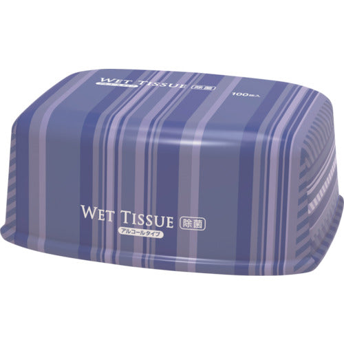 IRL 살균 알코올 습식 티슈 BOX 본체 DPN-004 1개