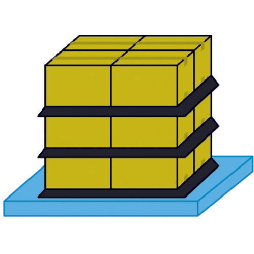 パイオラン ノンスリップシート黒 1100mm×1100mm BK-NS-1100X1100MM 1 枚