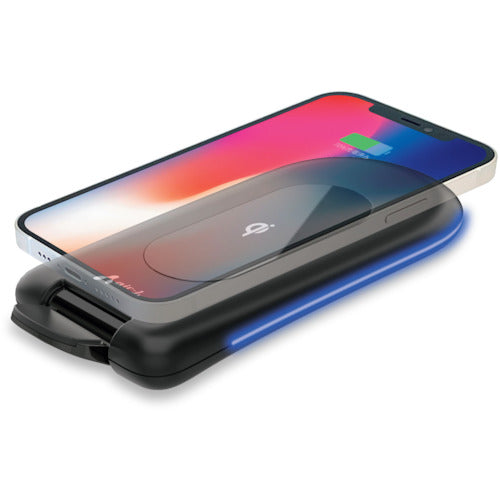 エアージェイ 3ウェイワイヤレス充電器 AWJ-PD10 BK 1 個
