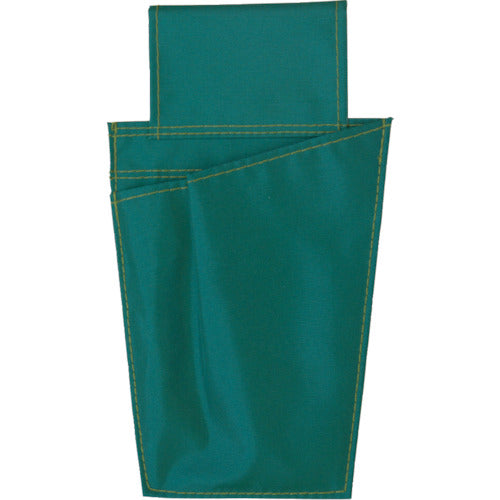 TSUYORON Rope storage bag for waist belt-type fall arrest devices MR-46 Blue-green 120mm x 200mm Nylon canvas MR-46-BG-HD 1 piece