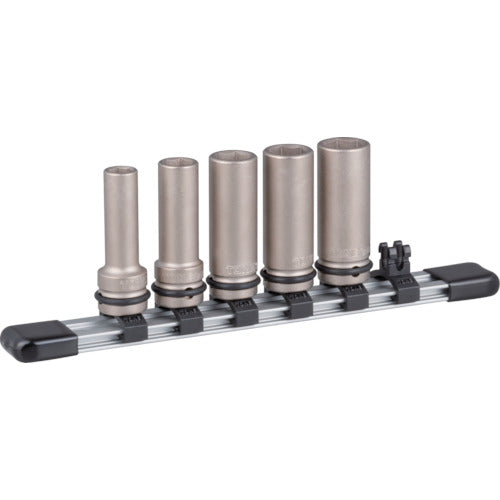 TONE 임팩트용 롱 소켓 세트(홀더 부착) 5pcs 삽입각 9.5mm HNV305L 1 S