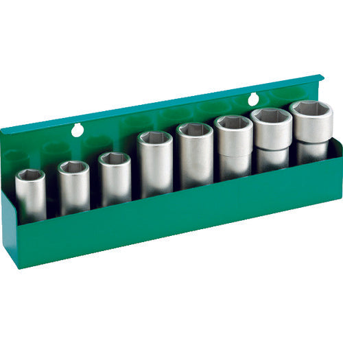 TONE 임팩트용 롱 소켓 세트(벽걸이식) 8pcs 삽입각 19.0mm NV608 1 S