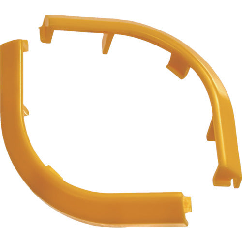 TRUSCCO 네스팅 스태킹 컨테이너 10L용 코너 파츠 2개들이 노랑 HNESTA10CPY 1봉