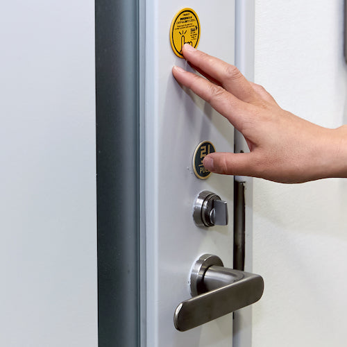 TRUSCO 抗菌スパークガードマグネット45φ (4枚入) TSGM-K45DRSK 1 PK