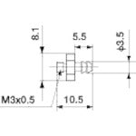 Einz Fitting BF-5-M3 1 piece