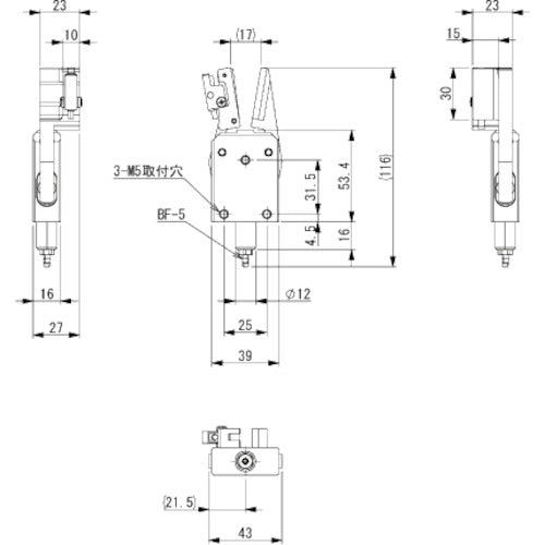 アインツ ランナーチャックEL(近接センサー付) CHK-EL2L-12-C 1 個