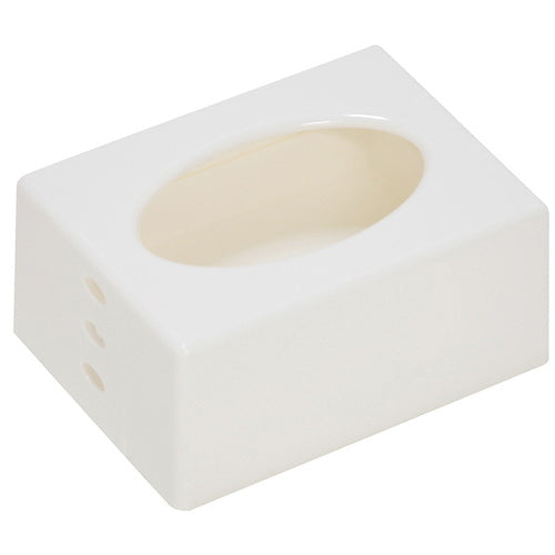 伊勢藤 ポケットティッシュケースホワイト I-436-W 1 個