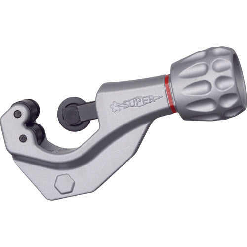 Super Tube Cutter (for thin-walled stainless steel pipes with a thickness of 1 mm or less, steel, copper, aluminum, brass, and hard PVC pipes) Cutting pipe outer diameter: 3 to 32 TC105E 1 piece
