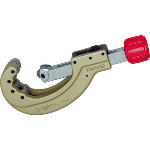 Super bearing equipped grooving tool (for stainless steel pipes) Action mechanism type Suitable pipe outer diameter: 16-60 TCB502MR 1 piece