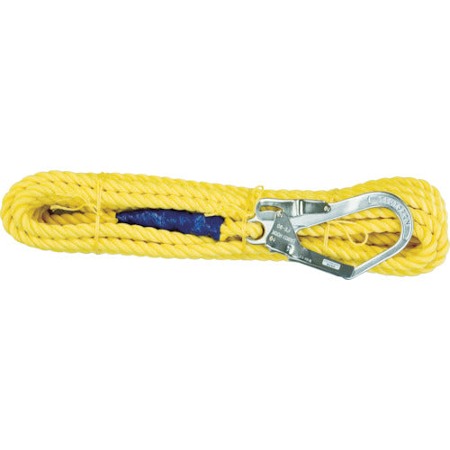 TSUYORON Mother Rope for Lifting and Moving, Bus Rope L-10, Three-Stranded New Tetron Rope, φ16 x 10m, L-10-TP-BX, 1 Piece