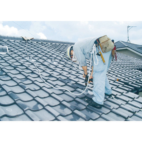 TSUYORON Fall prevention equipment for rooftop work Yanelop 300 type complete set YU-300-BX 1 set