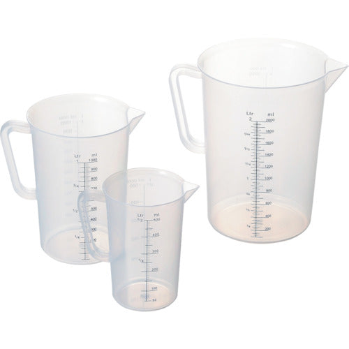 M.T. Trimatsu MTI Polypro Measure Cup 1.0L #86121 043370010 1 pc