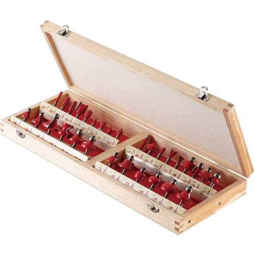 RELIEF 30-piece set of carbide trimmer bits 30662 1 S