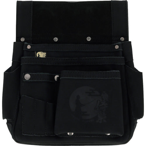 Samurai BLACK nail bag with cutter holder SRBF-2 806024102 1 piece