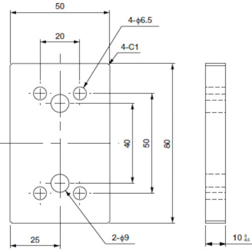 Einz Chuck Spacer, Resin, for Chucks, ECP-031, 1 pc