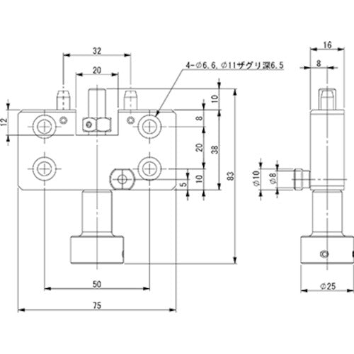 アインツ チャックワンタッチ・ステンレス・ロボ OA-SSL(SUS) 1 個