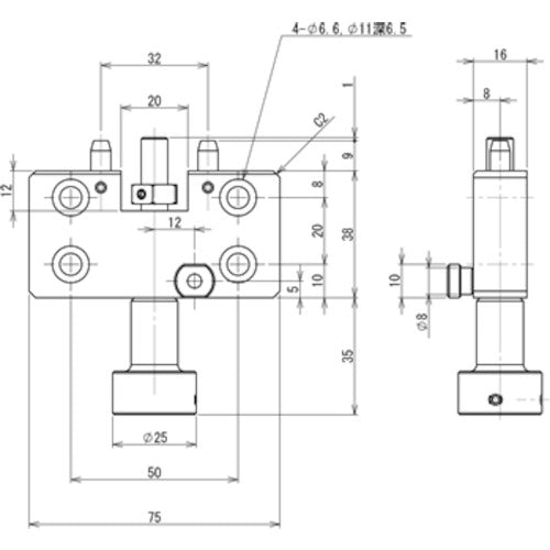 アインツ チャックワンタッチ・手動・ロボット側 OA-SSL 1 個