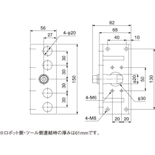 アインツ チャックワンタッチ・手動・ツール側 OA-LAI 1 個