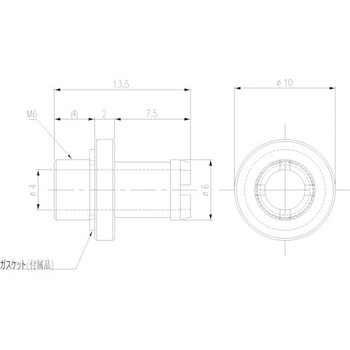 Einz Barb Fitting LX0120-202 1 pc