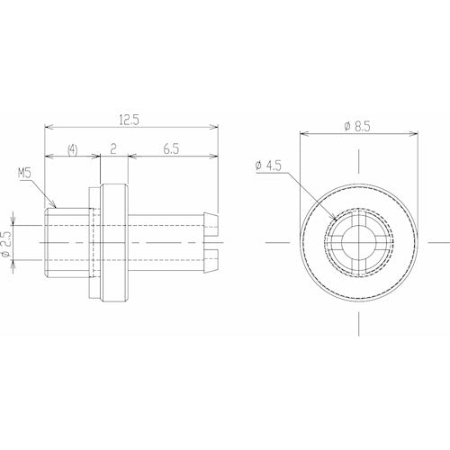 Einz Barb Fitting LX0181-203 1 pc