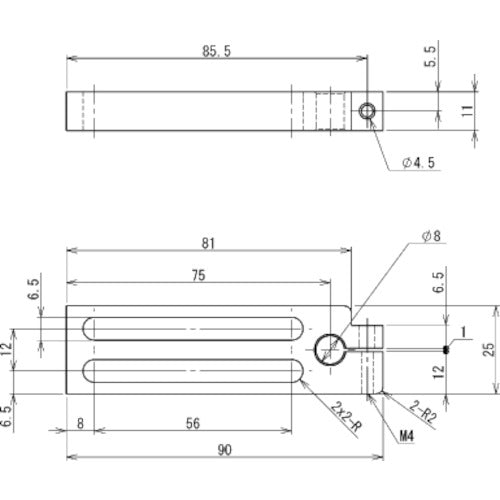 アインツ シリンダーBKT・φ8 N01915-113 1 個
