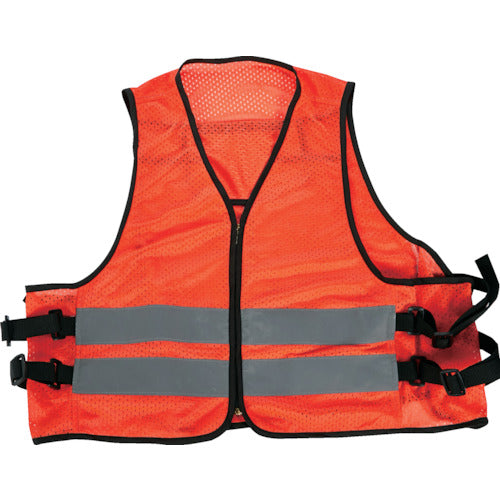 TRUSCO 安全ベスト(耐刃・耐突用) オレンジ BRV-OR 1 着