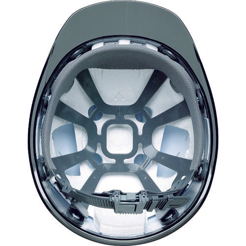 ミドリ安全 PC製ヘルメット スライダー面付 透明バイザー SC-11PCLSRA-KP-W/S 1 個