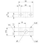 アインツ ブラケット・φ8 N01915-111 1 個