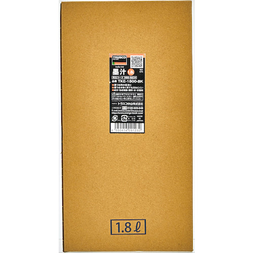 TRUSCO 墨汁 1.8L TKE-1800-BK 1 個