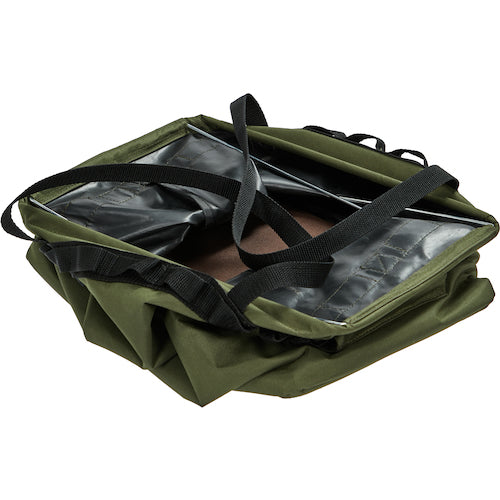 TRUSCO 【一時受注停止】ワンタッチバケットOD色 W350XD260XH340mm TOB350-OD 1 個