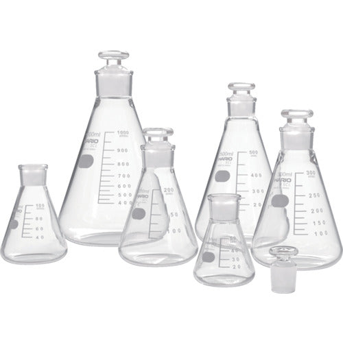HARIO 共栓三角フラスコ50ml(TS22) TSF-50-SCI 1 個