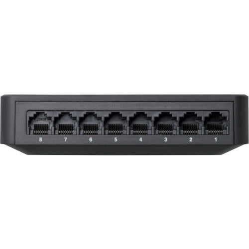 ELECOM 1000BASE-T 대응 스위칭 허브 EHC-G08PA2-B 1대