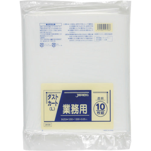 재팩 먼지 카트 150L 투명 DK98 1 권