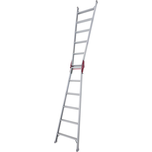 Hasegawa Aluminum Ladder/Step Ladder, Wide Step Type, RS Type, 6 Steps (10190) RS-18B 1 Unit