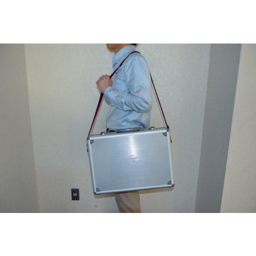 TRUSCO Aluminum Case, Single Opening, 388 x 247 x 81, Silver, TAC-10, 1 pc