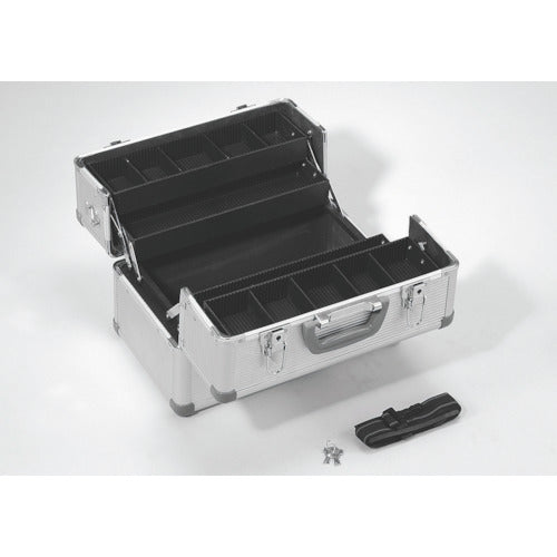 TRUSCCO 알루미늄 케이스(양 열림) 안치수 352X207XH229 실버 TACR-37 1개