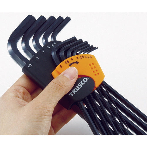 TRUSCO 六角棒レンチ 標準タイプ 1.5mm TRR-15 1 本