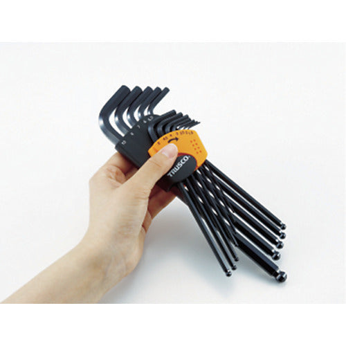 TRUSCO Ball Point Hexagonal Wrench Long Type 7.0mm TBRL-70 1 Piece