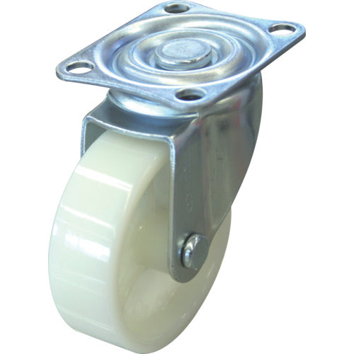TRUSCO 루트 밴용 자재 캐스터 φ75 나일론차(고정 피치 사양) TYJ-75NF 1개