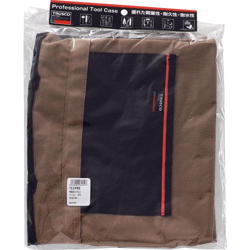 TRUSCO Work Apron Beige/Black TC-EP-BE 1 Piece
