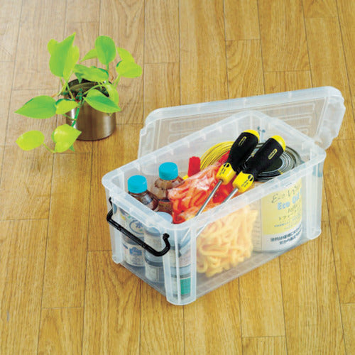 IRIS 209485 バックル式コンテナ 345×205×165 クリア BL-6.6-C 1 個