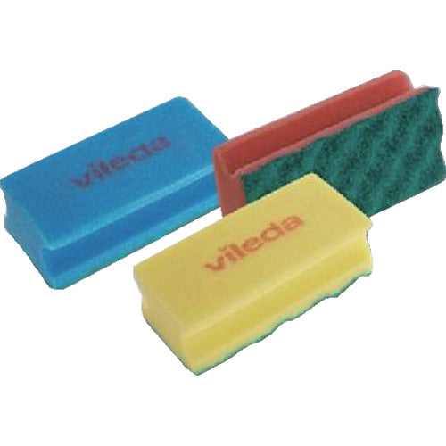 Vileda Sponge Scrubber Red 123112 1 PK