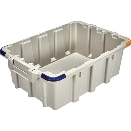 TRUSCO ネスティング・スタッキングコンテナ10L オフホワイト HNESTA10OW 1 個