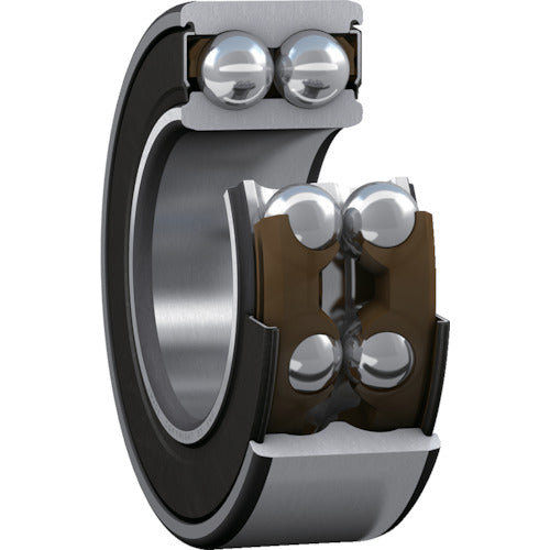 SKF 복열 앵귤러 볼 베어링, 베어링 양단 씰 내경 17mmX 외경 47mmX 폭 22.2mm 3303 A-2RS1TN9/MT33 1개