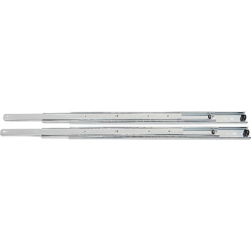 TRUSCO 3-stage sliding rail for heavy loads, 660.4 mm, 2 pieces, SL9000-26-2SET 1 S