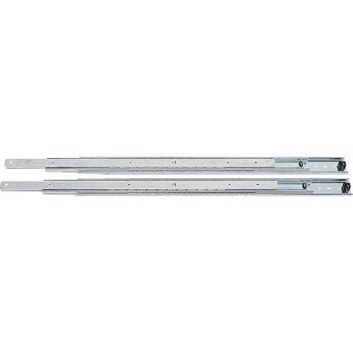 TRUSCO 3-stage sliding rail for heavy loads, 711.2 mm, 2 pieces, SL9000-28-2SET 1 S