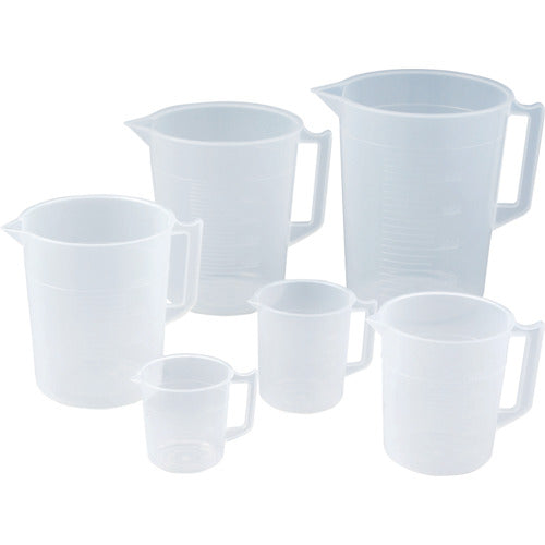 NIKKO PP手付ビーカー500ml 300775 1 個