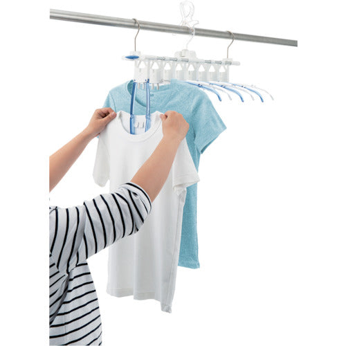 TENMA PORISH華麗なたためる8連式ハンガー PL−04R 811000851 1 個