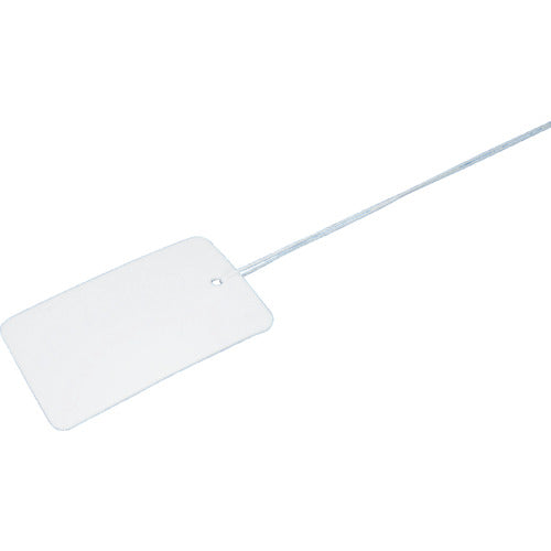 Mirai Color F-R (Plastic Line Name Tag) Length x Width x Thickness: 50 x 30 x 1.0 mm 10 pieces KF-3050HLW 1 bag